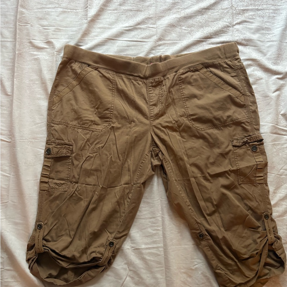 Women’s Pure Energy Tan Cargo Shorts